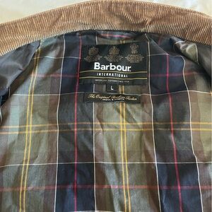 Barbour International Chico Wax Jacket Large